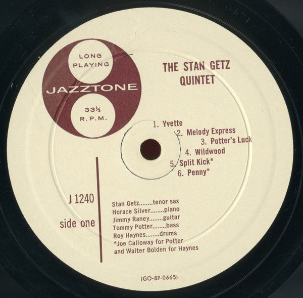 Stan Getz Quintet / The Charlie Parker Quintet : The Saxes Of Stan Getz And Charlie Parker (LP, Comp, Mono, RM)