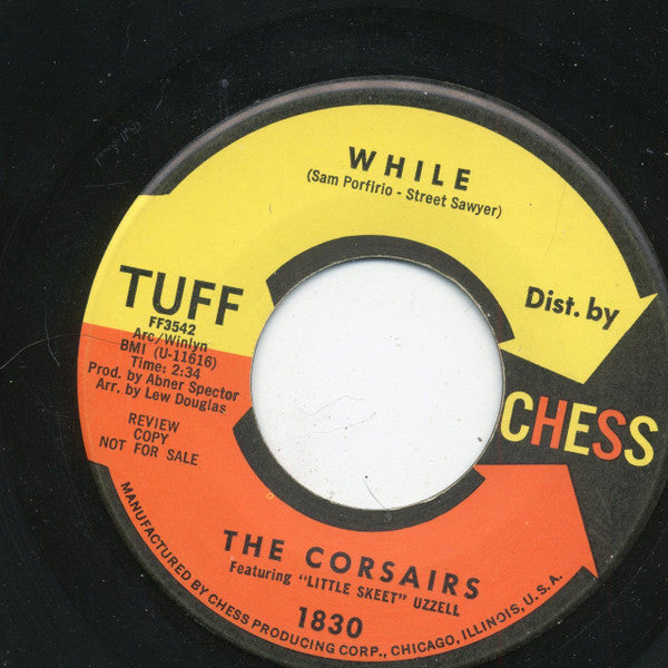 The Corsairs : While / Dancing Shadows (7", Promo)