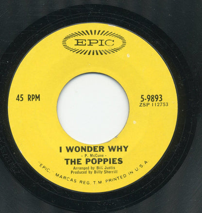 The Poppies (3) : Lullaby Of Love (7", Styrene)