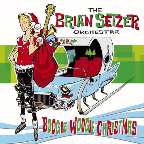 The Brian Setzer Orchestra* : Boogie Woogie Christmas (CD, Album, RE)