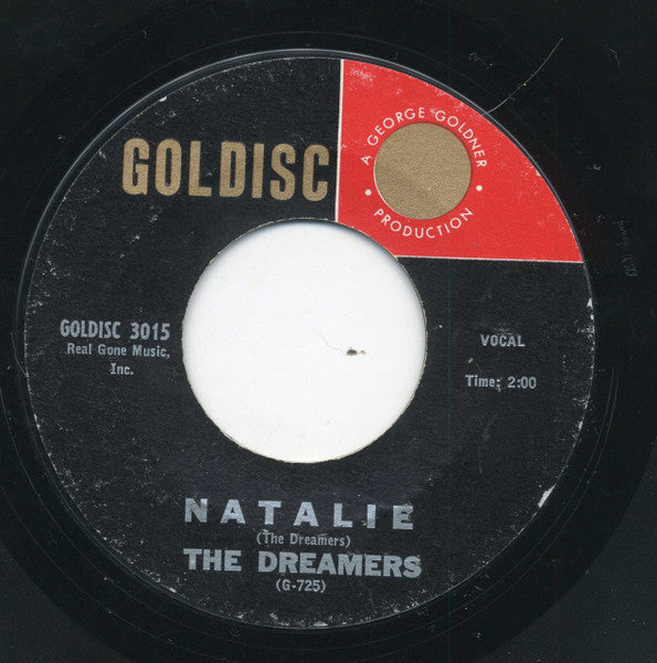 The Dreamers (12) : Teenage Vows Of Love / Natalie (7", Styrene)