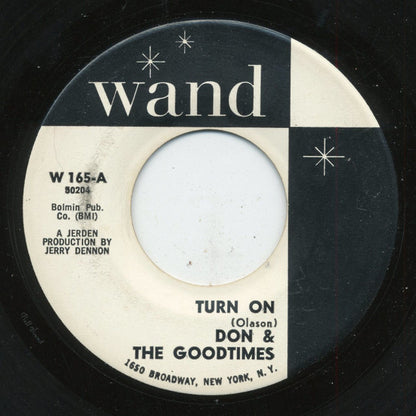 Don & The Goodtimes : Turn On (7", Single)