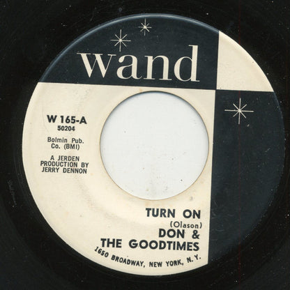 Don & The Goodtimes : Turn On (7", Single)