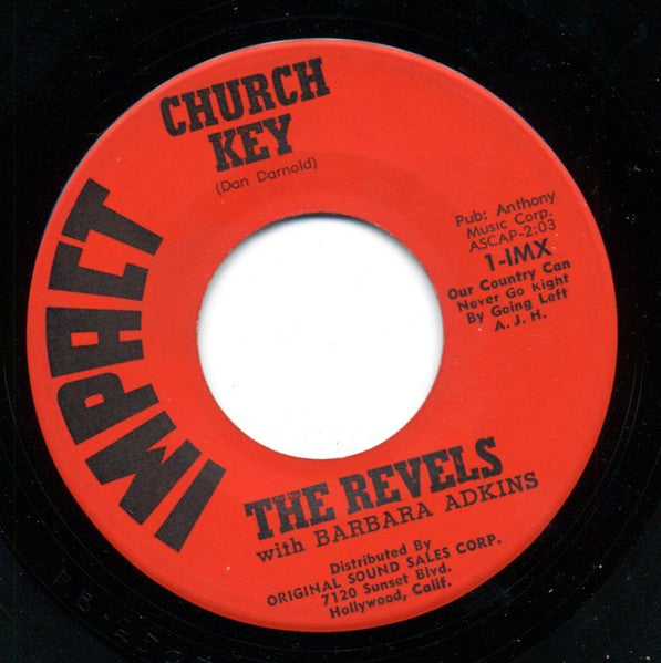 The Revels : Vesuvius / Church Key (7")