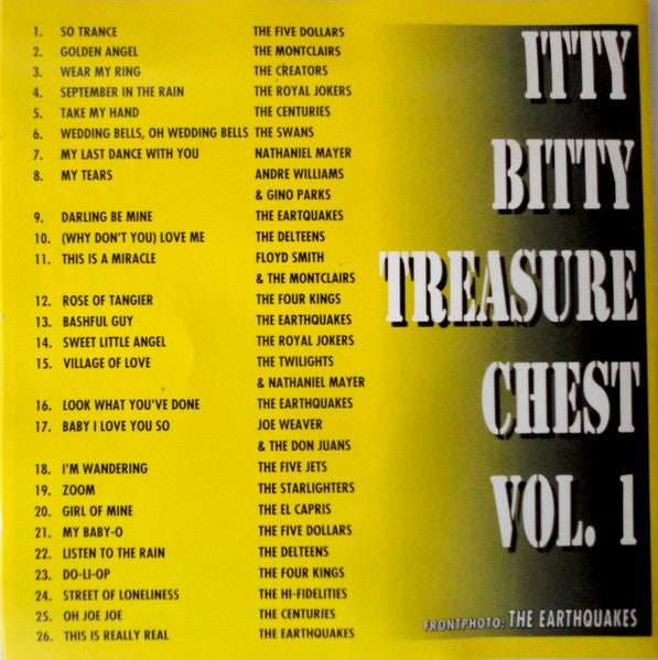 Various : Itty Bitty Treasure Chest Vol. 1 (Lotsa Musty Dusties) (CD, Comp)
