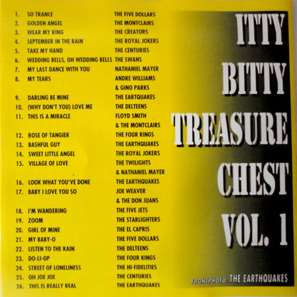 Various : Itty Bitty Treasure Chest Vol. 1 (Lotsa Musty Dusties) (CD, Comp)