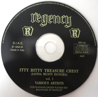 Various : Itty Bitty Treasure Chest Vol. 1 (Lotsa Musty Dusties) (CD, Comp)