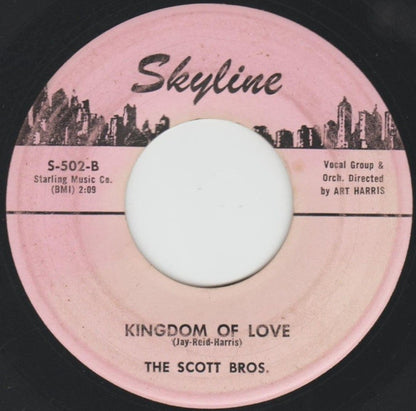The Scott Brothers : Part Of You / Kingdom Of Love (7")