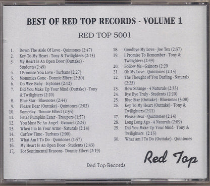 Various : The Best Of Red Top Records Volume 1 (CD, Comp)