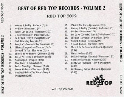 Various : The Best Of Red Top Records Volume 2 (CD, Comp)