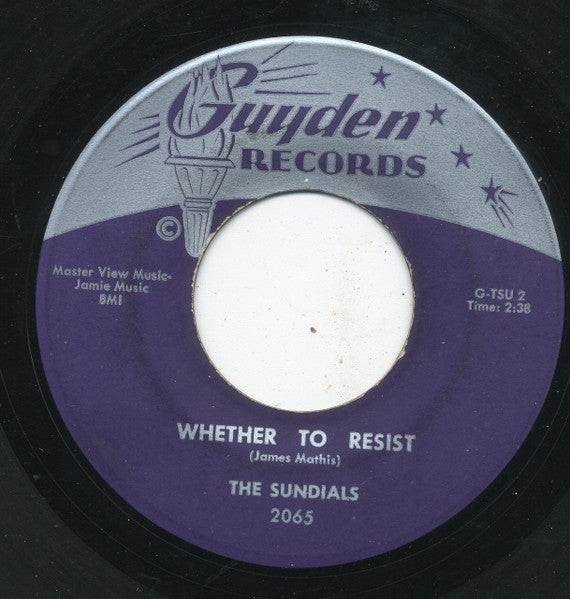 The Sundials : Chapel Of Love / Whether To Resist (7")