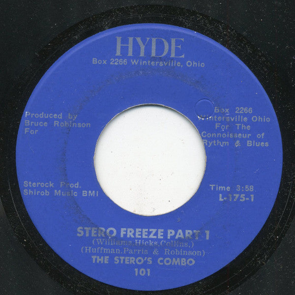 The Stereos : Stero Freeze (7")