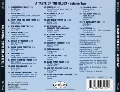 Various : A Taste Of The Blues - Volume Two (CD, Comp)