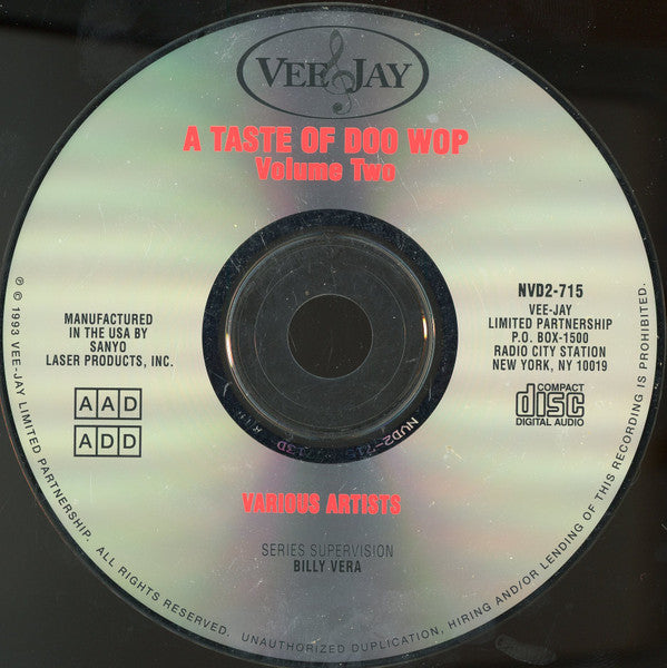 Various : A Taste Of The Blues - Volume Two (CD, Comp)