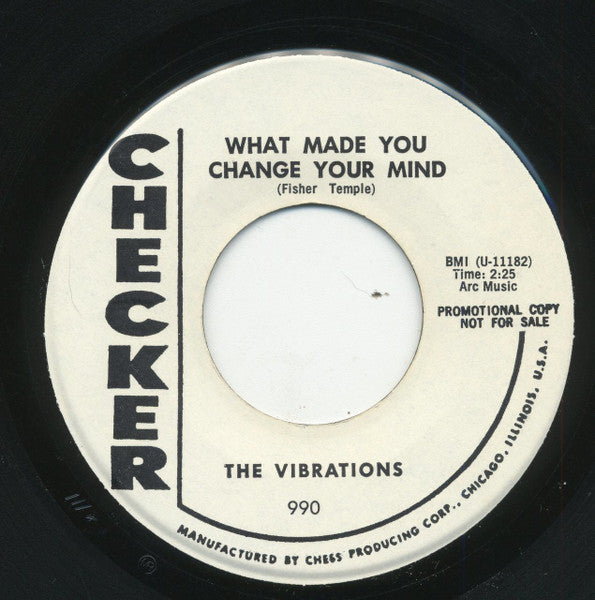 The Vibrations : Let's Pony Again / What Made You Change Your Mind (7", Promo)