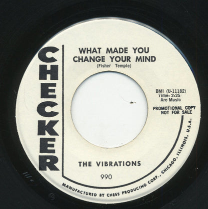 The Vibrations : Let's Pony Again / What Made You Change Your Mind (7", Promo)