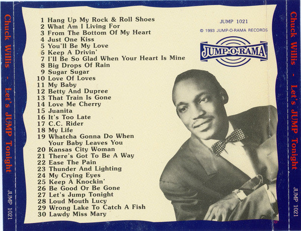 Chuck Willis : Let's Jump Tonight (CD, Comp, RE)