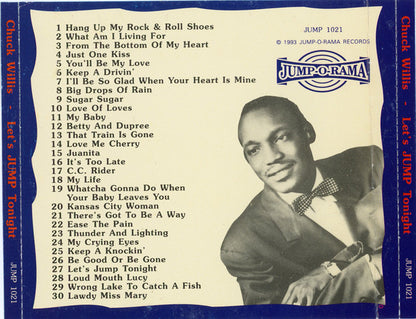 Chuck Willis : Let's Jump Tonight (CD, Comp, RE)