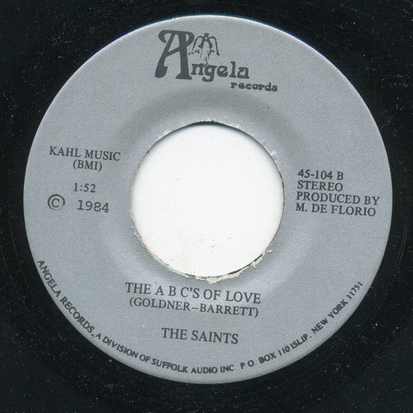 The Saints (32) : Wishful Thinking / The A B C 's Of Love (7")