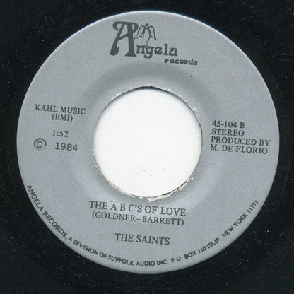 The Saints (32) : Wishful Thinking / The A B C 's Of Love (7")