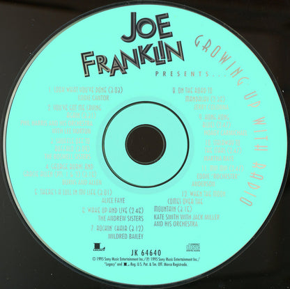 Joe Franklin (3) : Presents... Growing Up With Radio (CD, Comp, Mono)