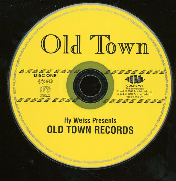 Various : Hy Weiss presents Old Town Records (2xCD, Comp, Mono)