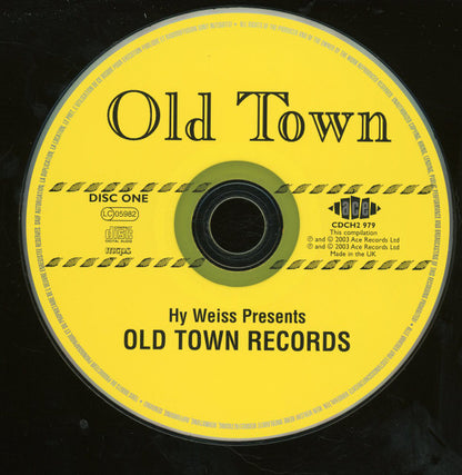 Various : Hy Weiss presents Old Town Records (2xCD, Comp, Mono)