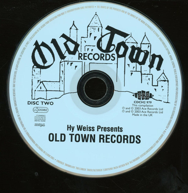 Various : Hy Weiss presents Old Town Records (2xCD, Comp, Mono)