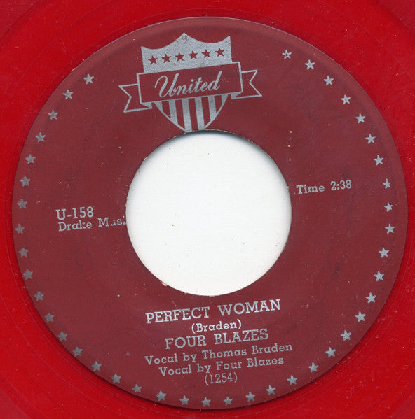 Four Blazes : Ella Louise / Perfect Woman (7", Red)