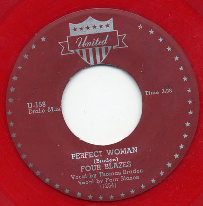Four Blazes : Ella Louise / Perfect Woman (7", Red)