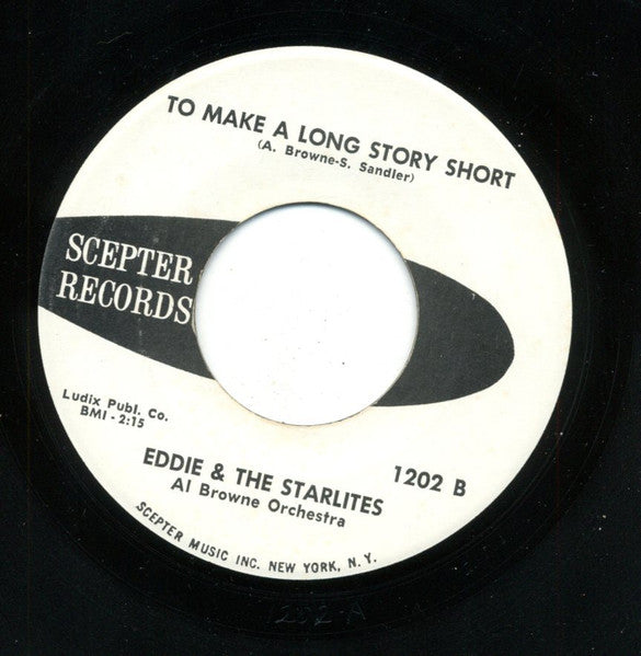 Eddie & The Starlites : Pretty Little Girl / To Make A Long Story Short (7")