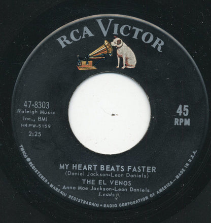 The El Venos : My Heart Beats Faster / You Won't Be True  (7", RE)