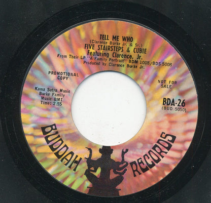 Five Stairsteps : A Million To One / Tell Me Who (7", Promo, Styrene)