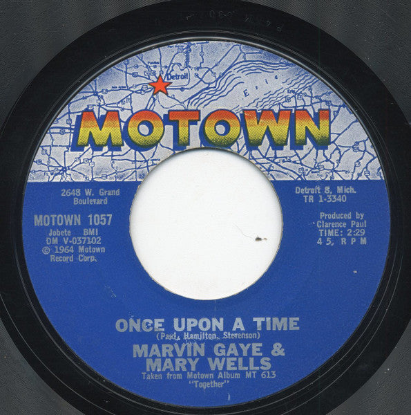 Marvin Gaye & Mary Wells : What's The Matter With You Baby / Once Upon A Time (7", Styrene)