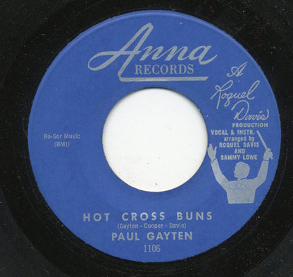 Paul Gayten : The Hunch / Hot Cross Buns (7")