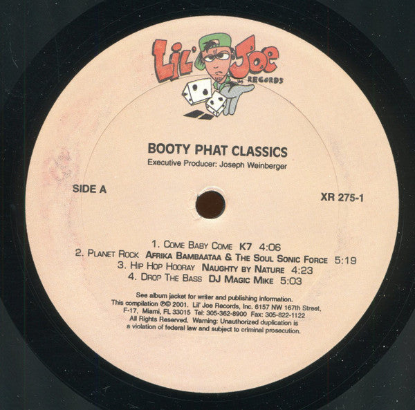 Various : Booty Phat Classics (2xLP, Comp)