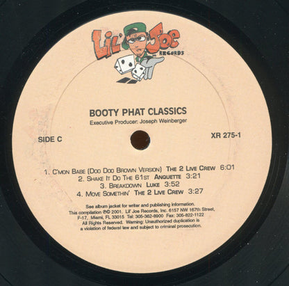 Various : Booty Phat Classics (2xLP, Comp)