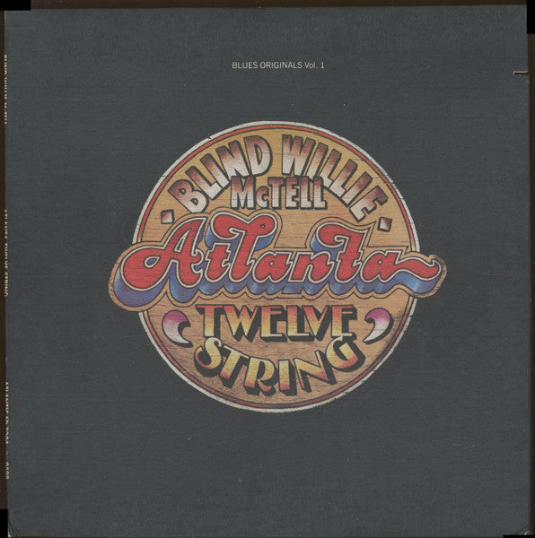 Blind Willie McTell : Atlanta Twelve String (LP, Album, Mono, Gat)