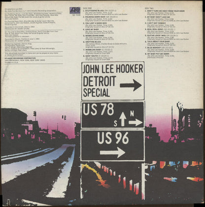 John Lee Hooker : Detroit Special (LP, Album, Mono, RE, Gat)