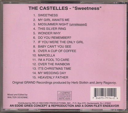 The Castelles : Sweetness (CD, Comp)