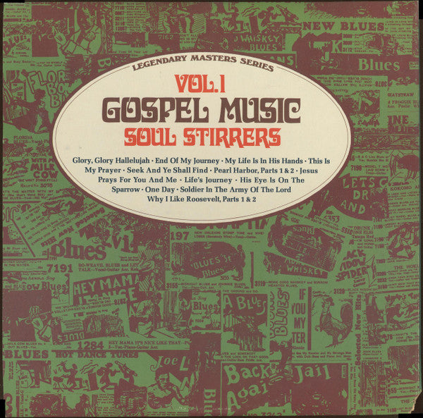 The Soul Stirrers : Gospel Music Vol. 1 (LP, Comp, Gat)