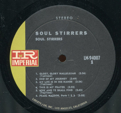 The Soul Stirrers : Gospel Music Vol. 1 (LP, Comp, Gat)