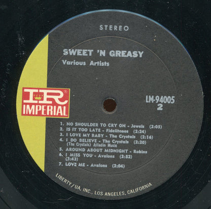 Various : Rhythm 'N' Blues Vol. 2: Sweet N' Greasy (LP, Comp, Gat)