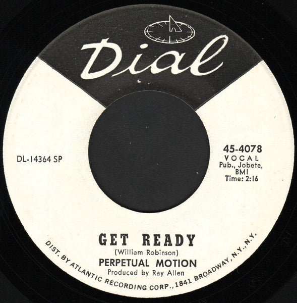 Perpetual Motion (3) : Neckin' Don't Make It (7", Mono, Promo)
