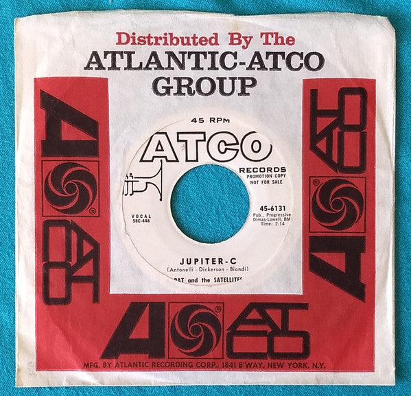 Pat And The Satellites : Jupiter-C (7", Single, Promo)