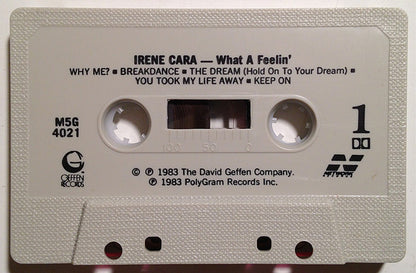 Irene Cara : What A Feelin' (Cass, Album, Club, CH,)