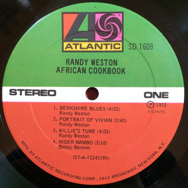 Randy Weston : African Cookbook (LP, Album, RE)