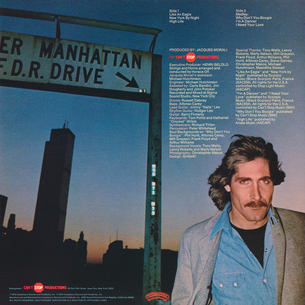 Dennis Parker : Like An Eagle (LP, Album, Promo, PRC)