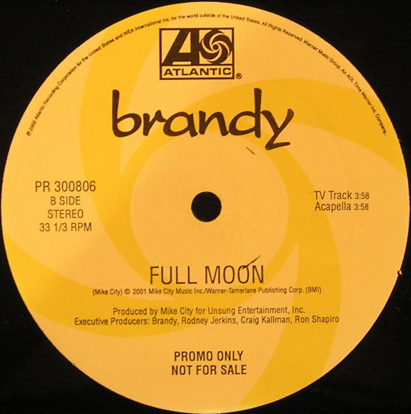 Brandy (2) : Full Moon (12", Promo)