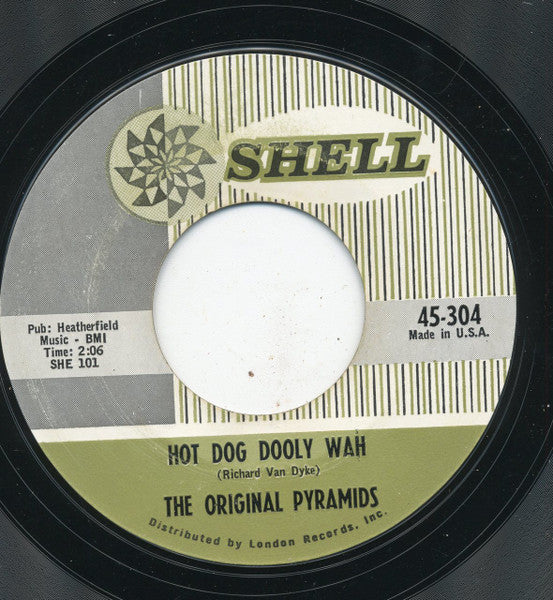 The Pyramids (8) : Ankle Bracelet / Hot Dog Dooly Wah (7", Styrene, Mon)